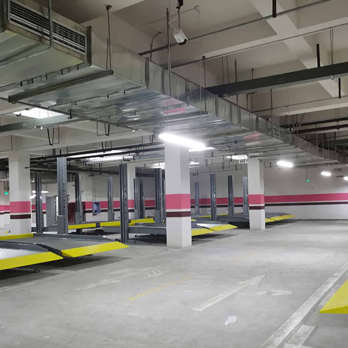 云陽(yáng)兩柱式立體停車設(shè)備過(guò)驗(yàn)收