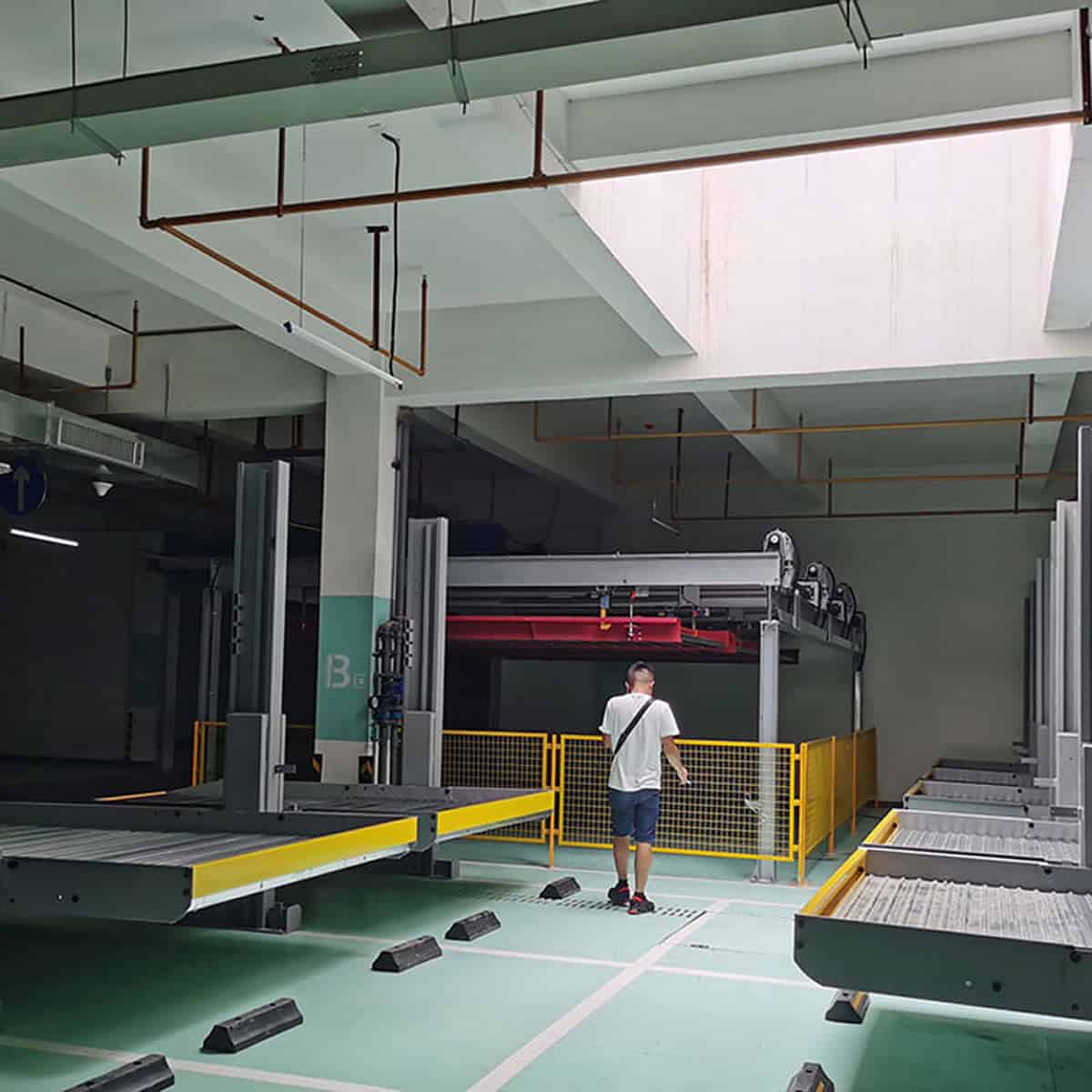 渭源升降式機械立體停車設備過規(guī)劃