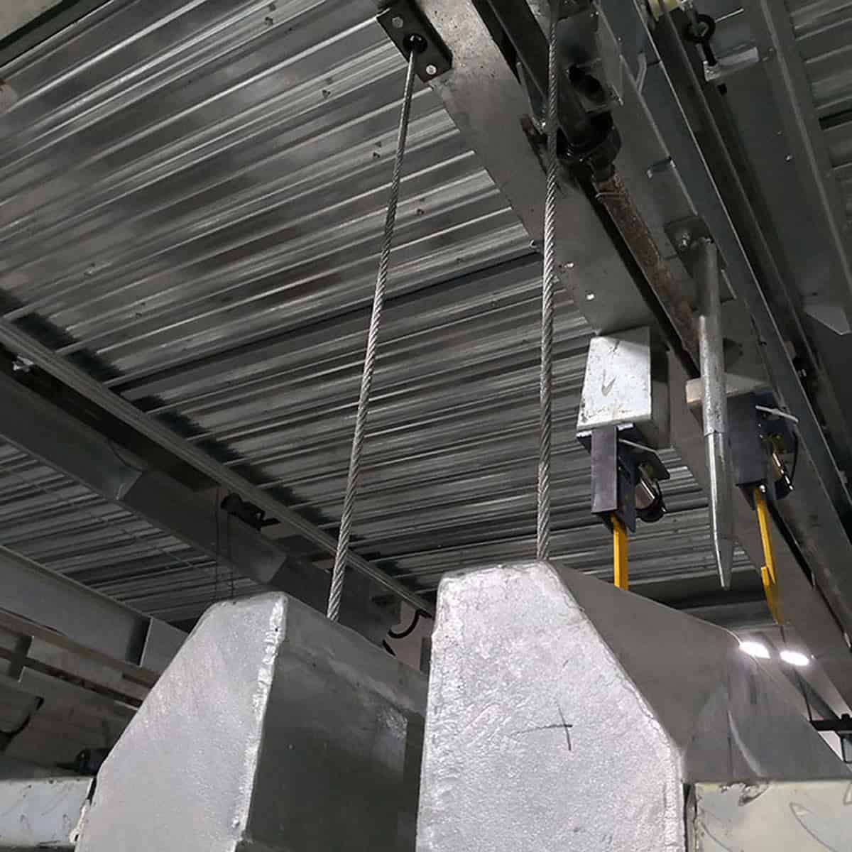 云陽(yáng)雙層機(jī)械停車位拆除