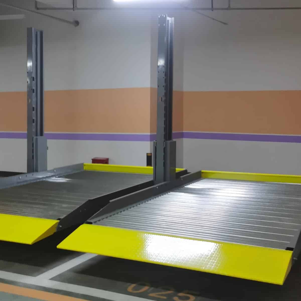 東鄉(xiāng)升降橫移機械停車位安裝