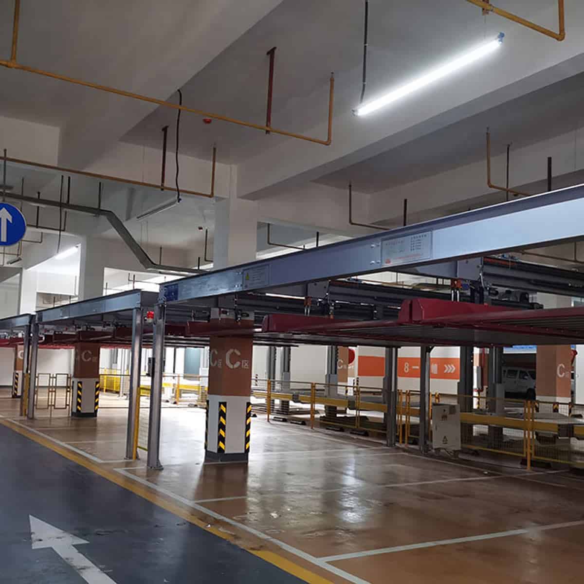 鄉(xiāng)城升降橫移立體車庫租用