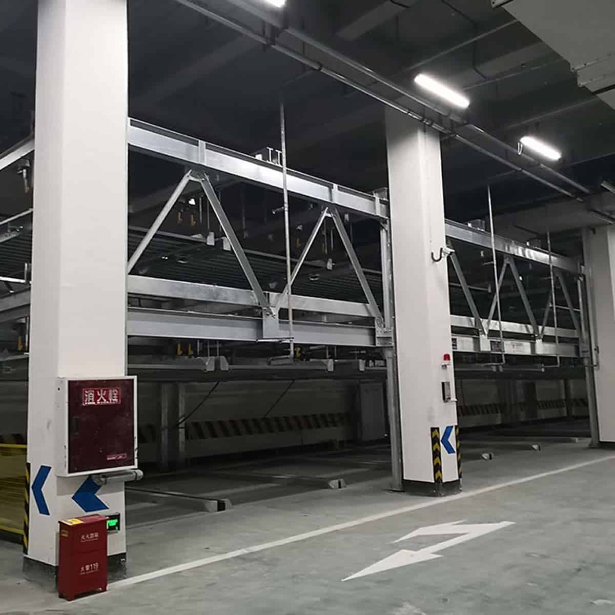 渭源簡易升降式機械車位安裝