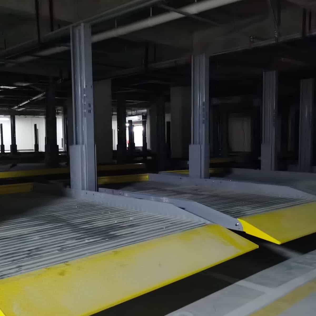 全自動(dòng)立體車庫(kù)是如何工作的