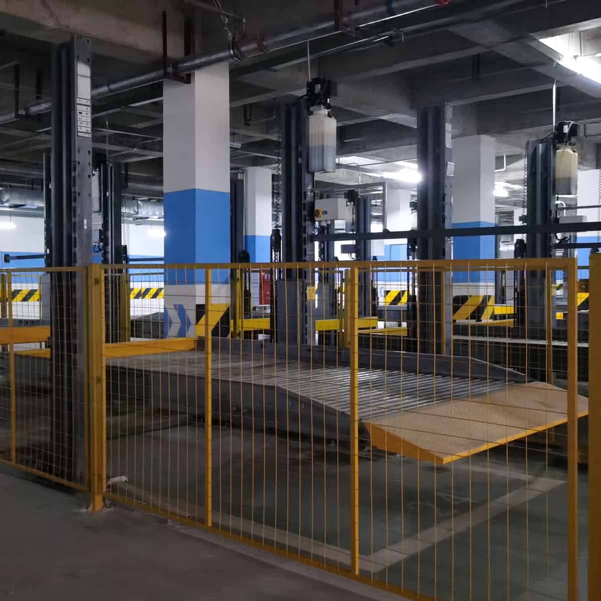 鄉(xiāng)城垂直升降式停車的工作原理
