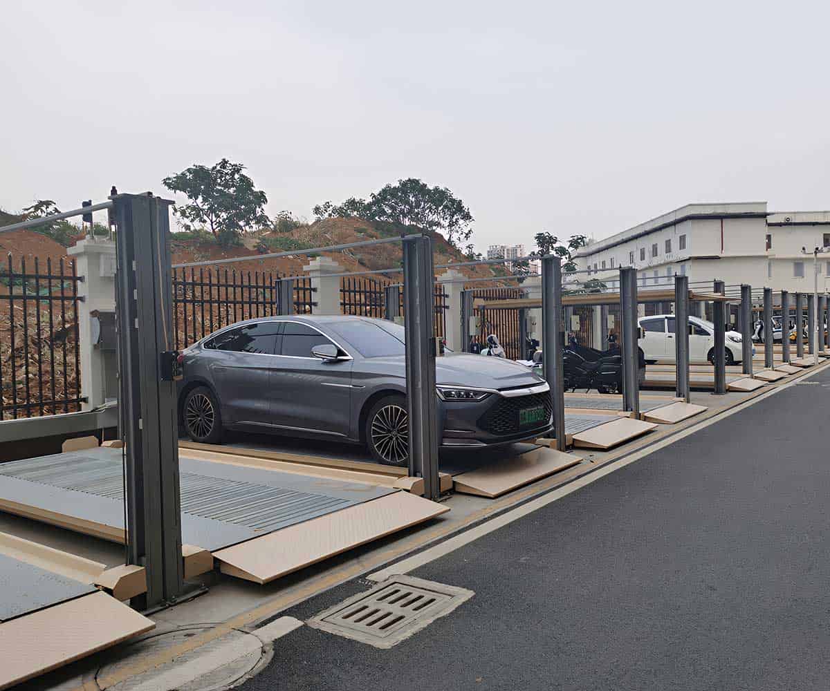 渭源2柱機械停車位的數(shù)量配比和尺寸規(guī)定